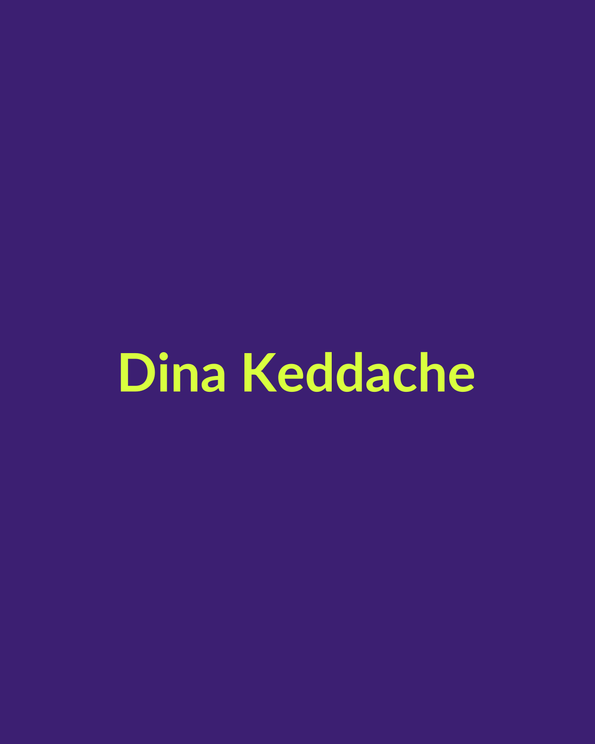 Dina Keddache
