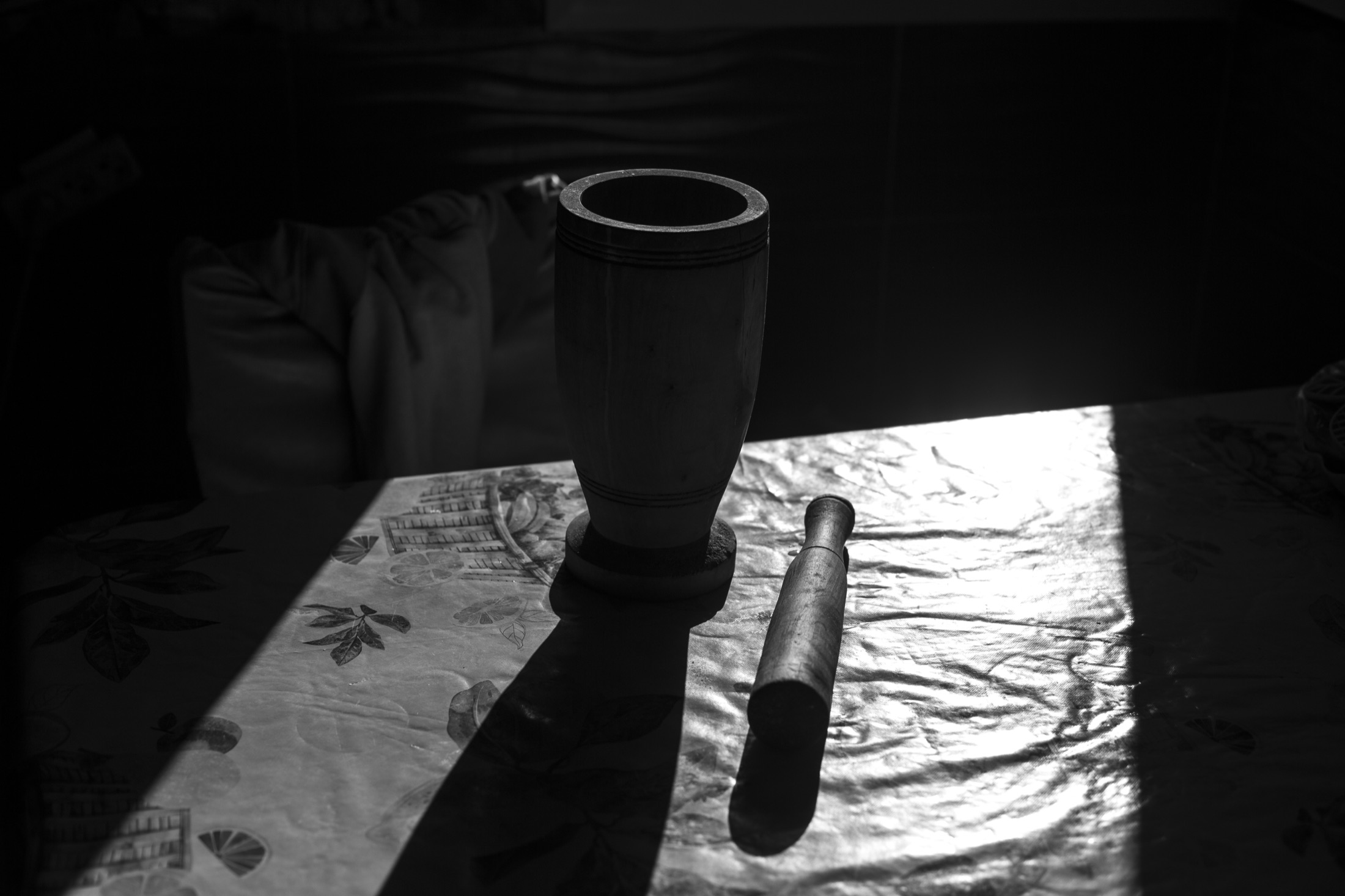 Pilon et mortier