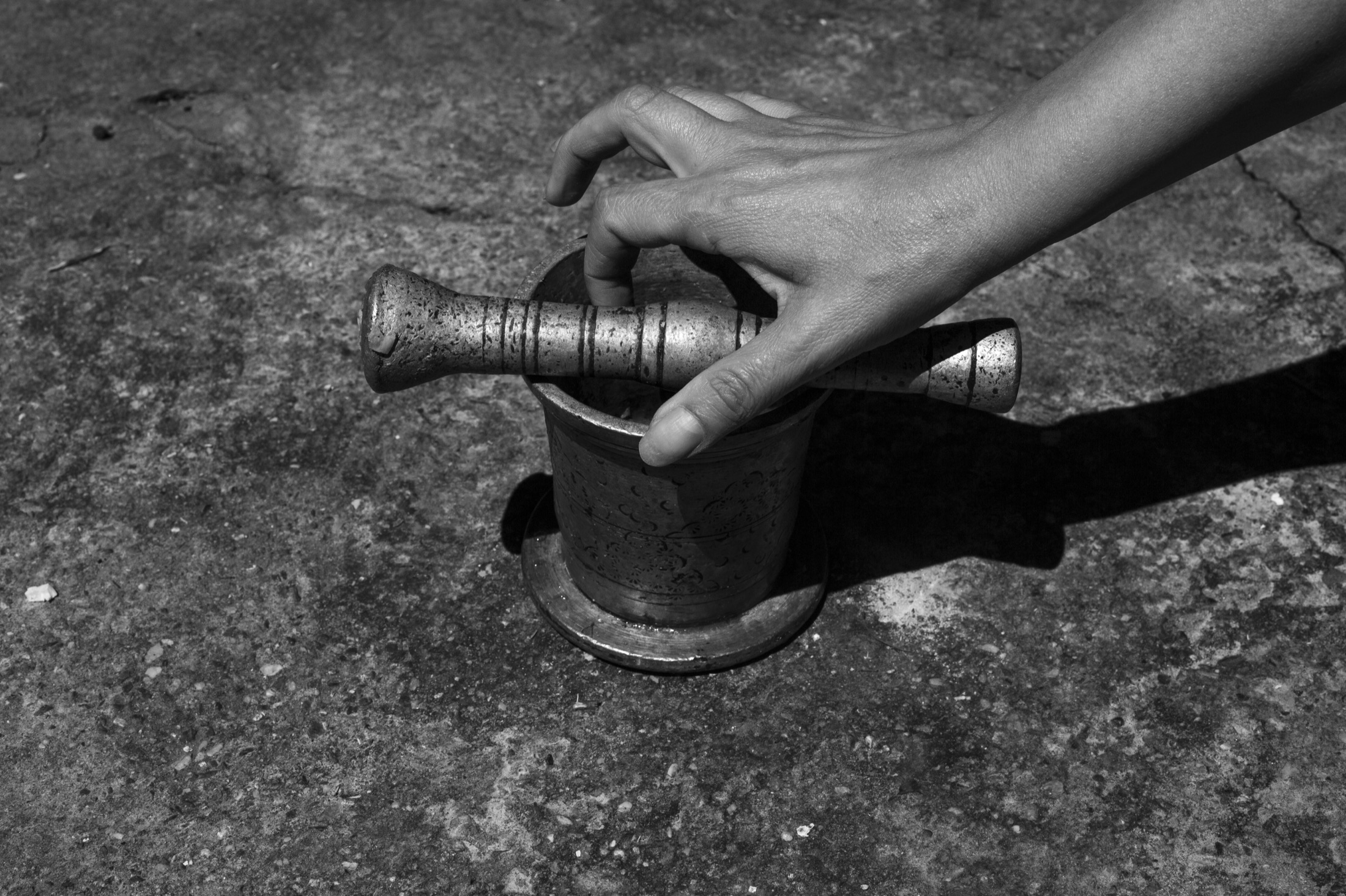 Pilon et mortier